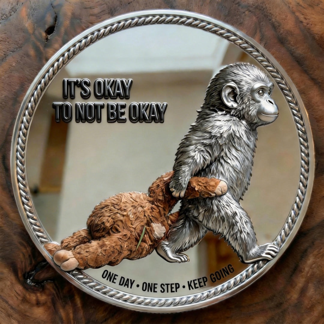 CuddleMonkey – Daily Comfort Keychain