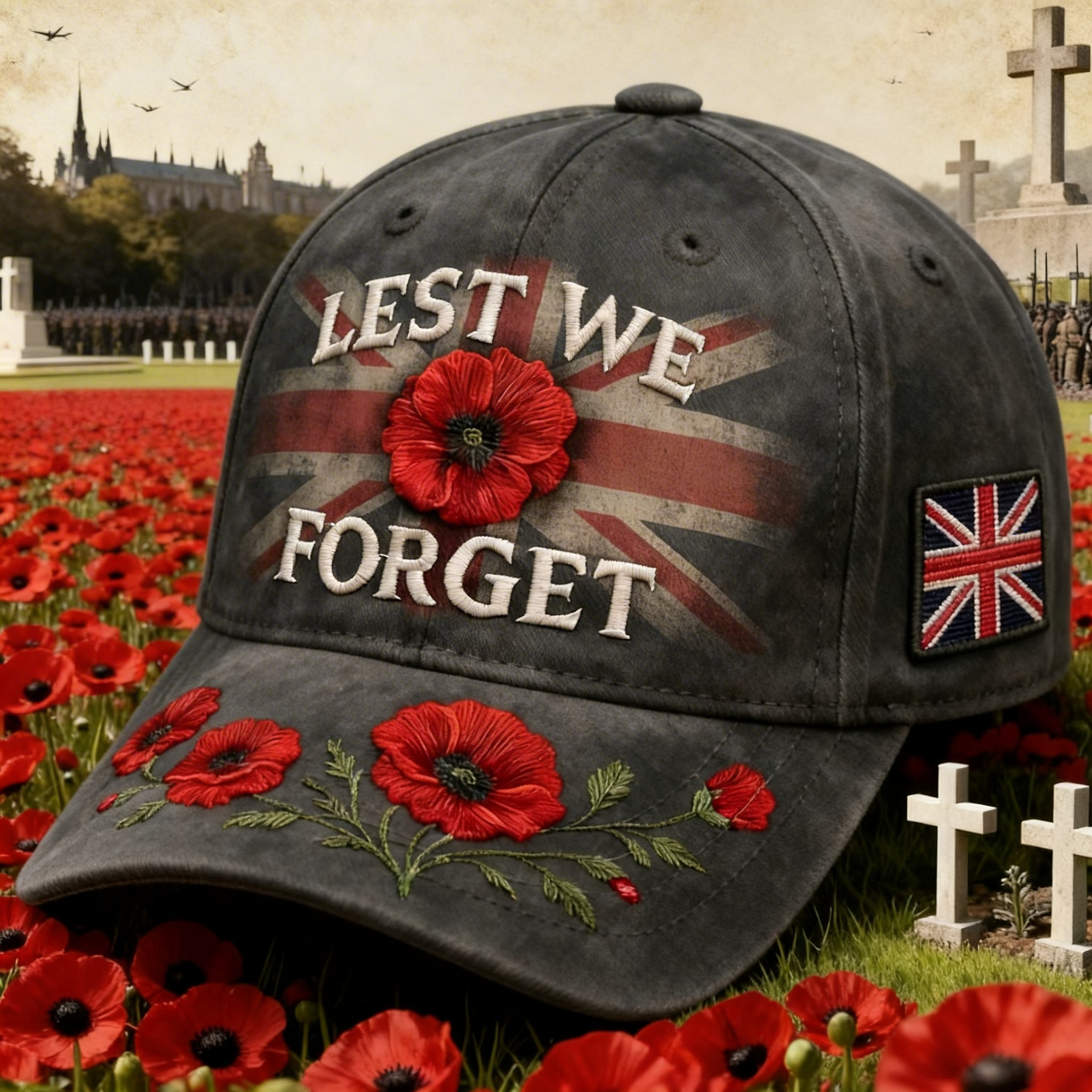 RememPride – Poppy Tribute Cap