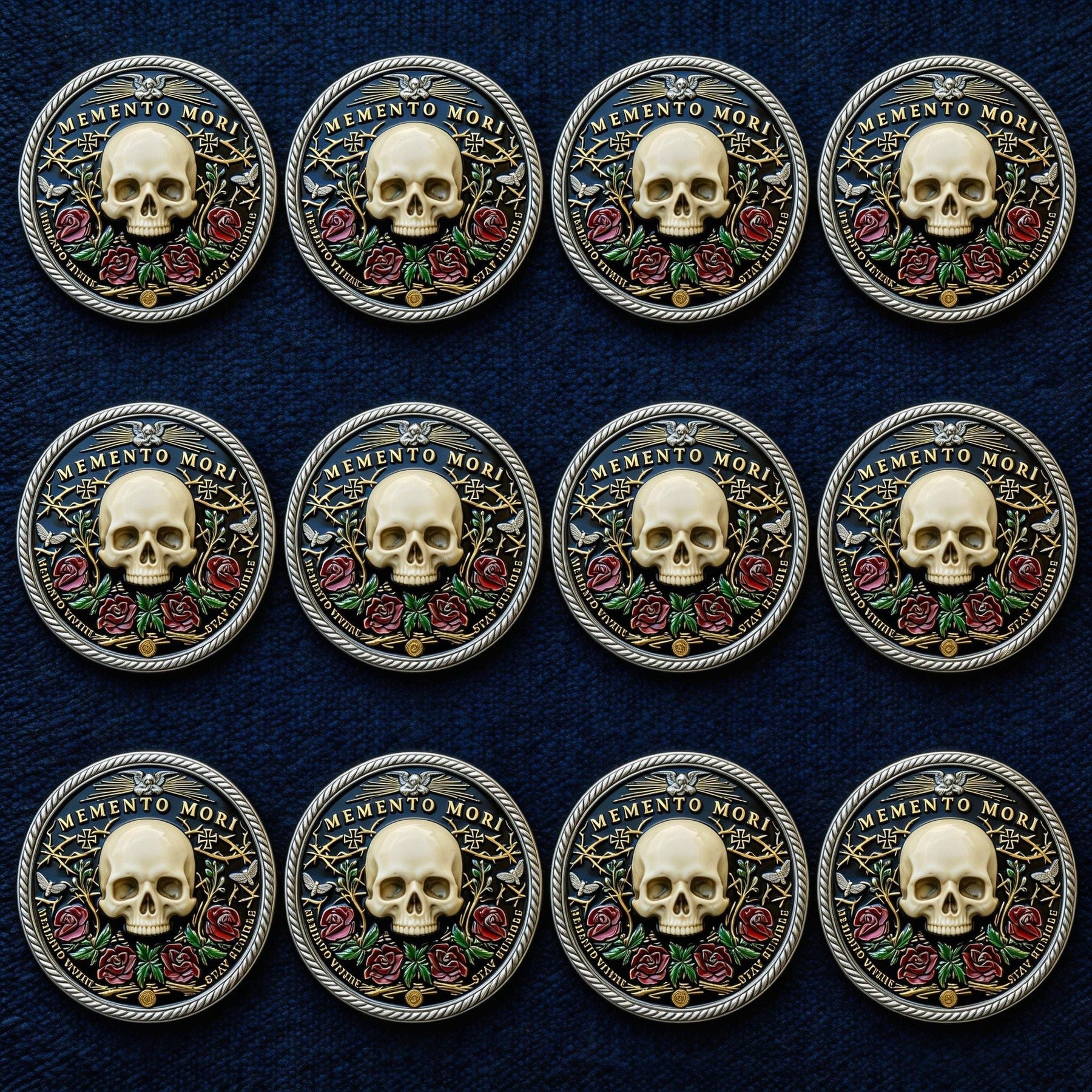 Final Truth – Memento Mori Art Coin
