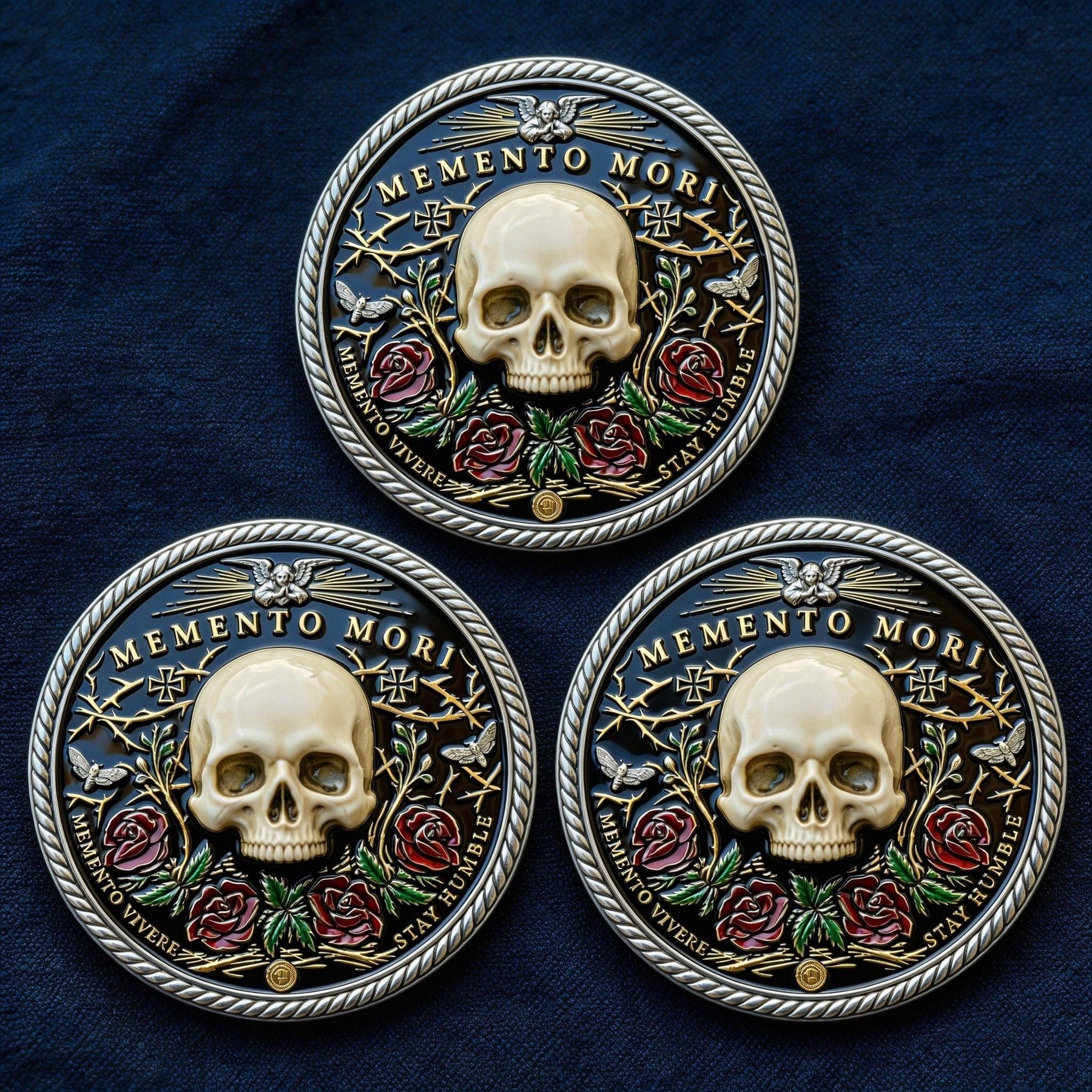 Final Truth – Memento Mori Art Coin