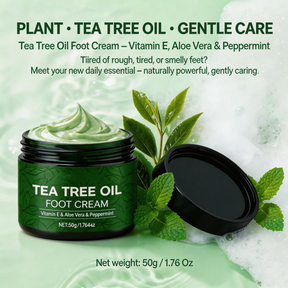 AloeSoothe – Aloe Vera & Tea Tree Foot Moisturizer
