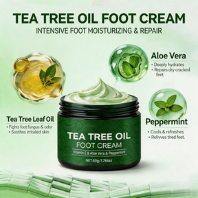 AloeSoothe – Aloe Vera & Tea Tree Foot Moisturizer