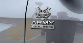 EliteValor – Military Eagle Chrome Badge