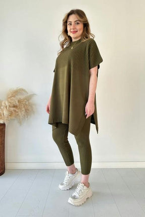 ChillChic – Effortless Casual Knit Ensemble