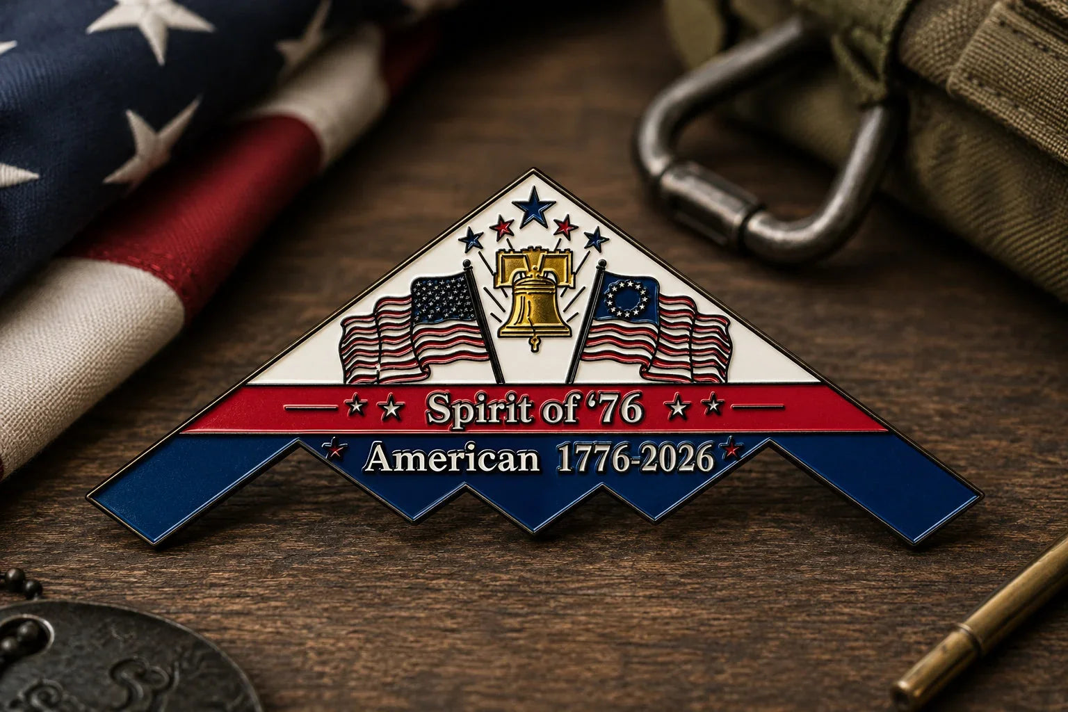 LibertySpirit – ’76 B-2 Stealth Bomber Challenge Coin