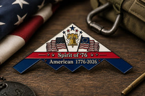 LibertySpirit – ’76 B-2 Stealth Bomber Challenge Coin