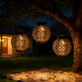 GlowBloom – Outdoor Solar Lantern