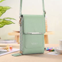 VistaPouch – Simple and Elegant Women’s Touchscreen Crossbody Phone Wallet