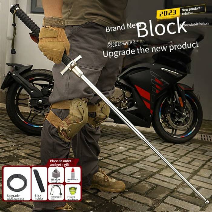 PathDefender – Multi-Purpose Tactical Hiking Stick