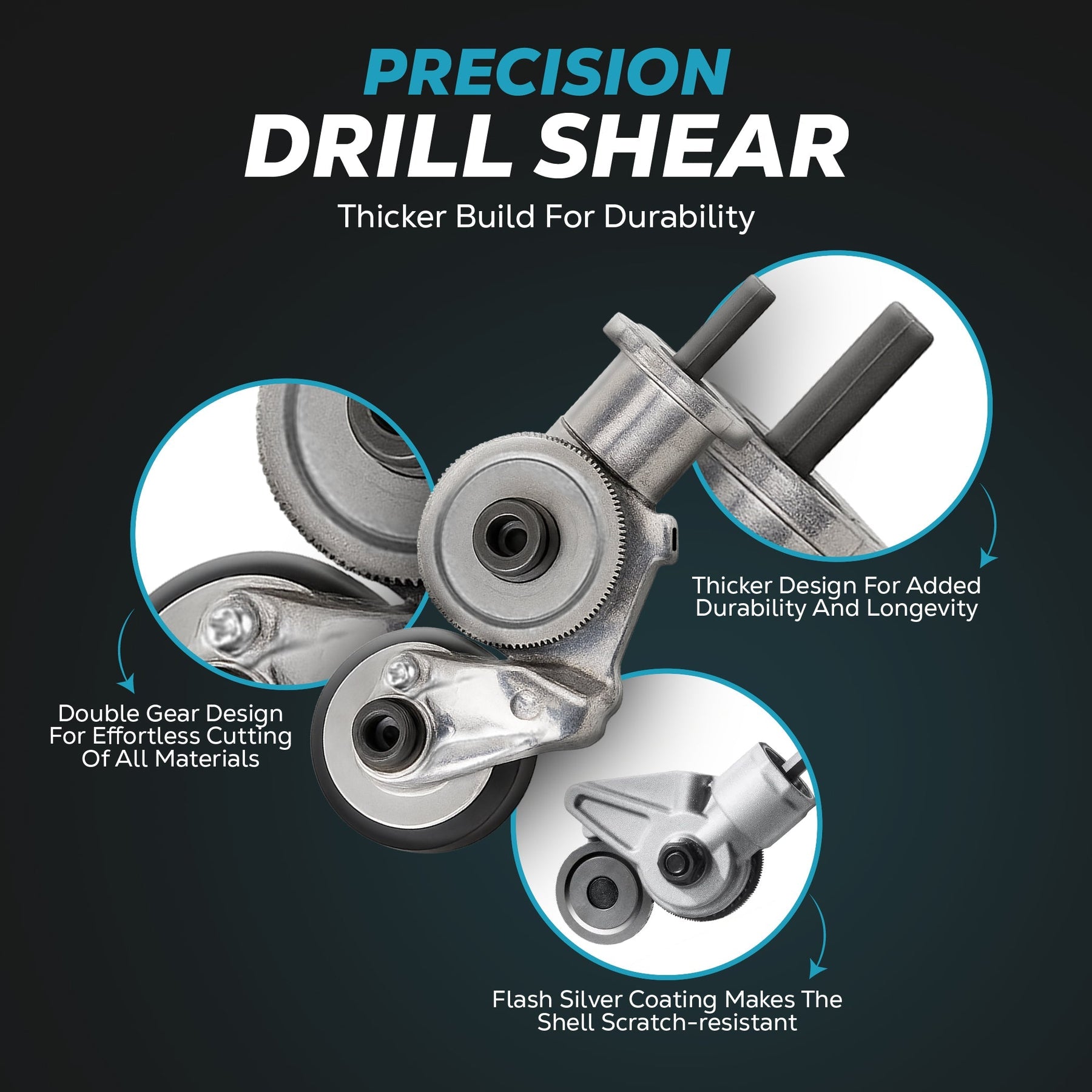 Drillshear – Electric Drill Metal Cutter Attachment