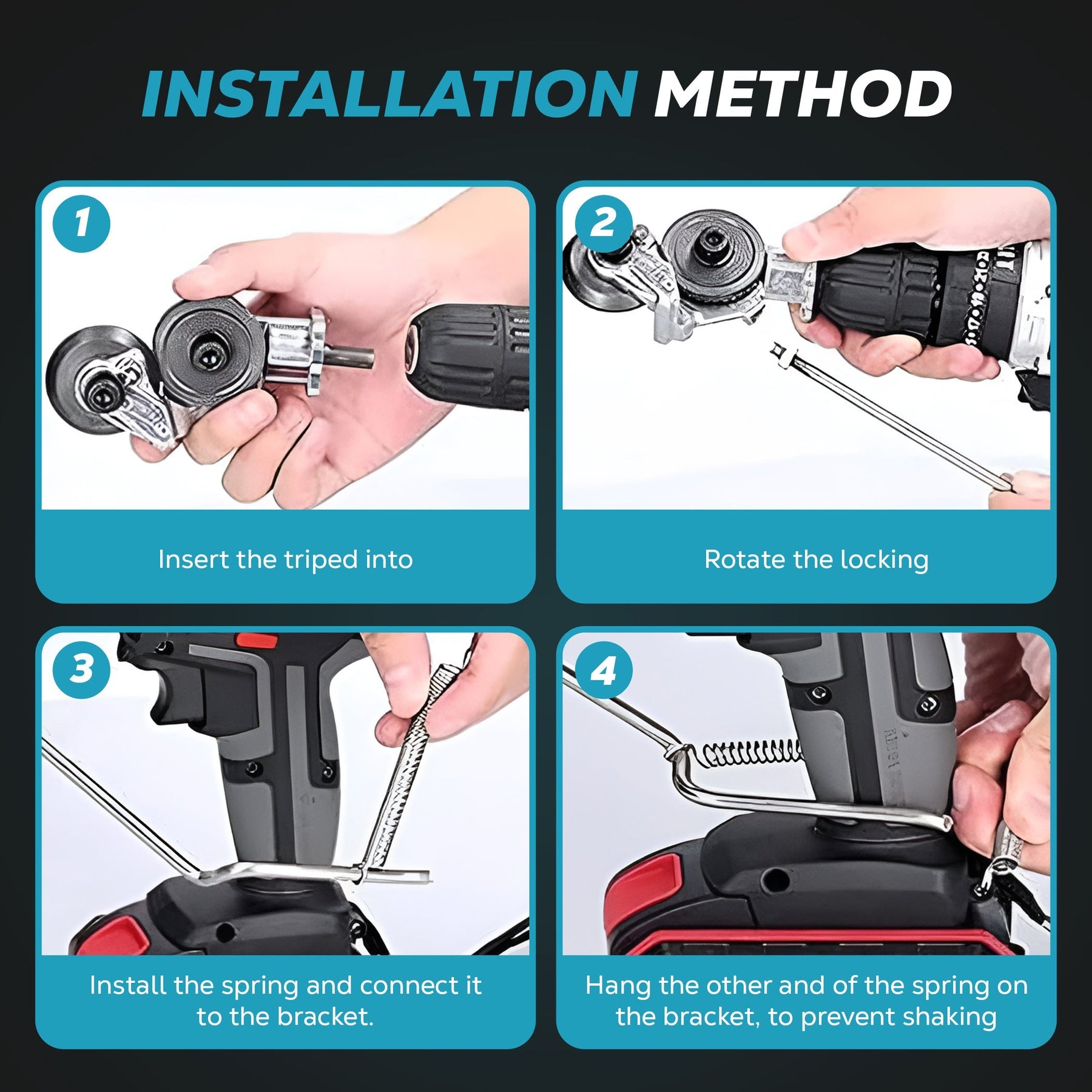 Drillshear – Electric Drill Metal Cutter Attachment