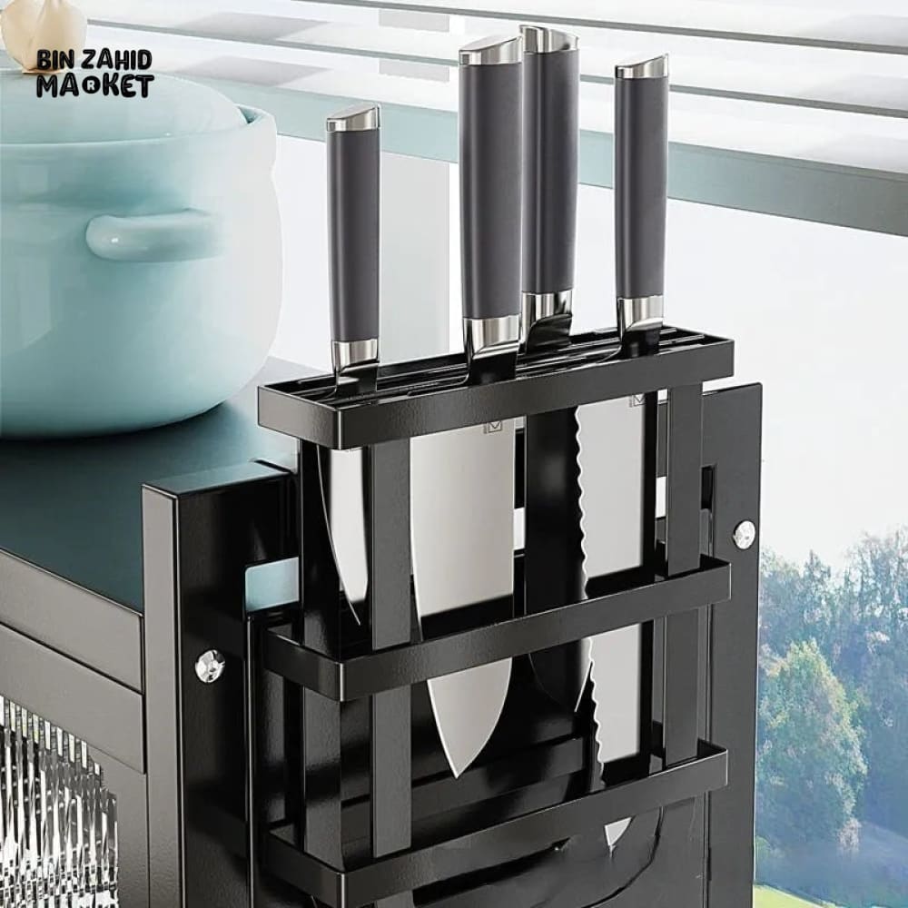 ClearNest – Transparent Kitchen Dishes Rack Cabinet