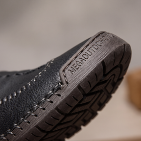 Hudson — Hand-Stitched Leather Ankle Boots