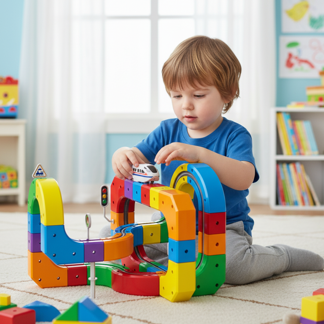 AuraTrack – Magic Rail Cube Track Toy