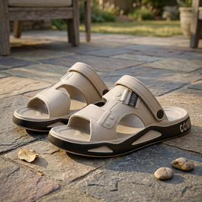 Stratford — Platform Sport Slide with Adjustable Strap