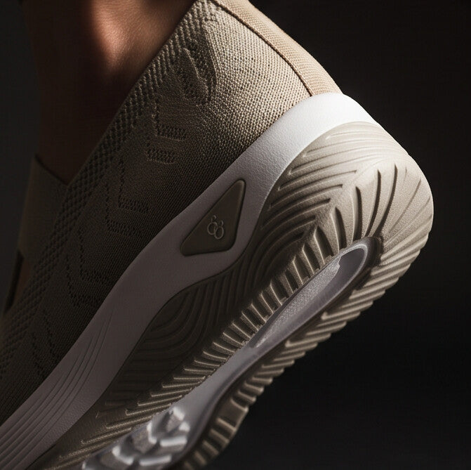 Pebble — Slip-On Walking Shoes with Rocker Sole