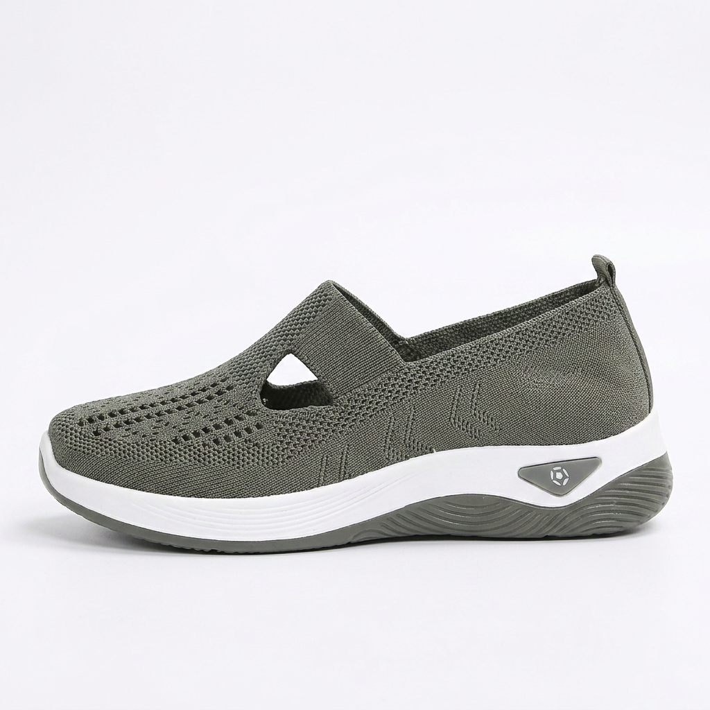 Pebble — Slip-On Walking Shoes with Rocker Sole