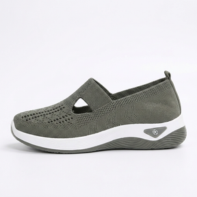 Pebble — Slip-On Walking Shoes with Rocker Sole