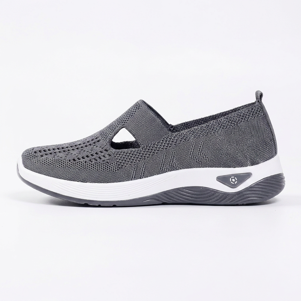Pebble — Slip-On Walking Shoes with Rocker Sole