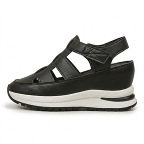StrapLift — Platform Sneaker with Hook-and-Loop Straps