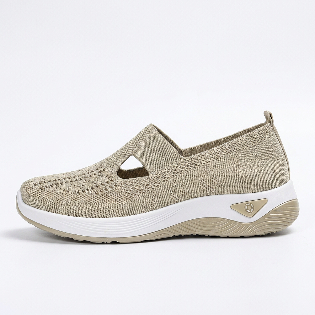 Pebble — Slip-On Walking Shoes with Rocker Sole