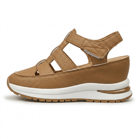 StrapLift — Platform Sneaker with Hook-and-Loop Straps