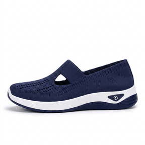 Pebble — Slip-On Walking Shoes with Rocker Sole
