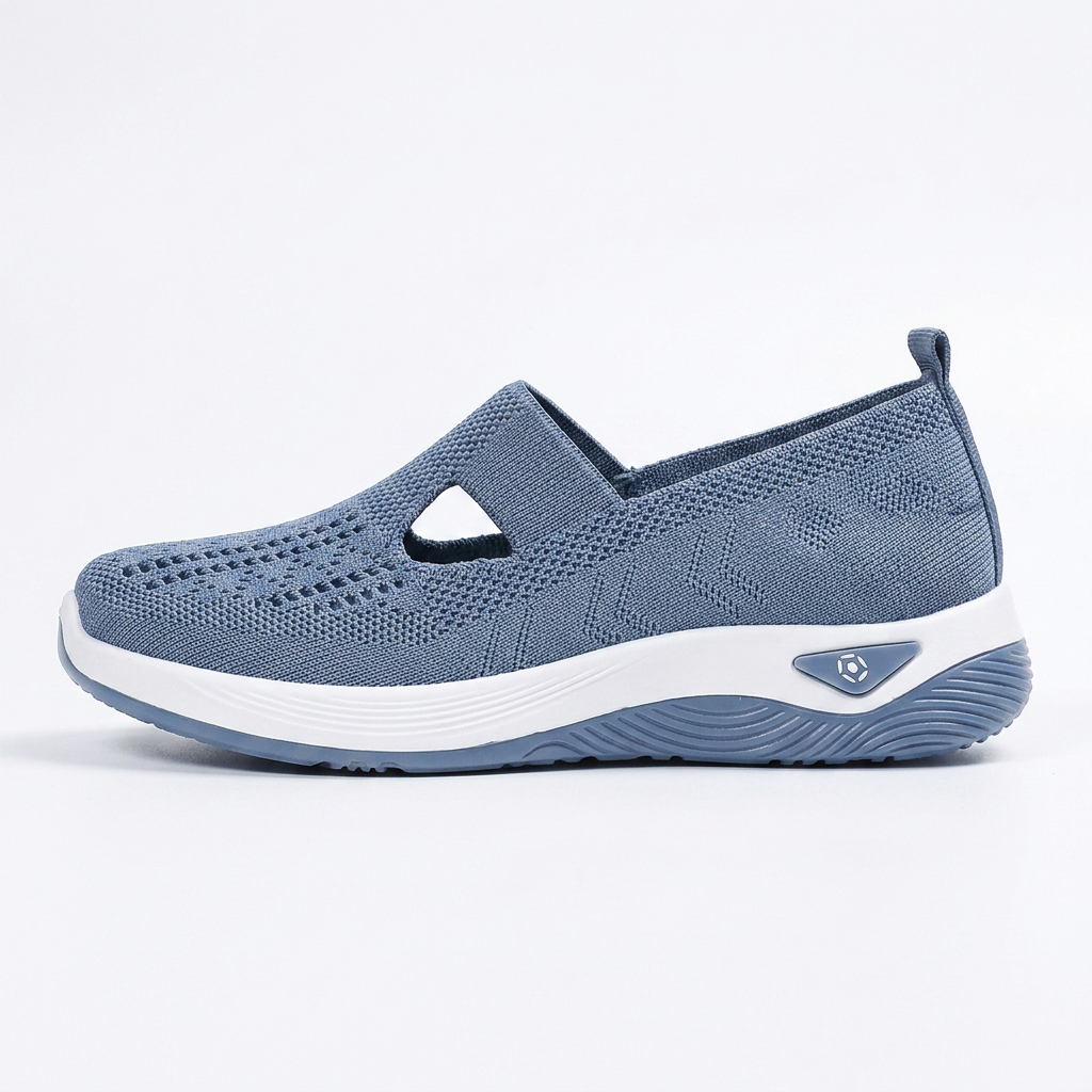 Pebble — Slip-On Walking Shoes with Rocker Sole