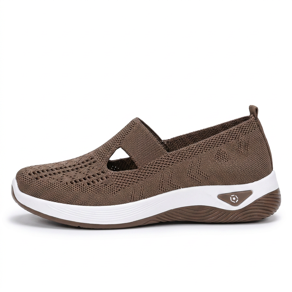 Pebble — Slip-On Walking Shoes with Rocker Sole