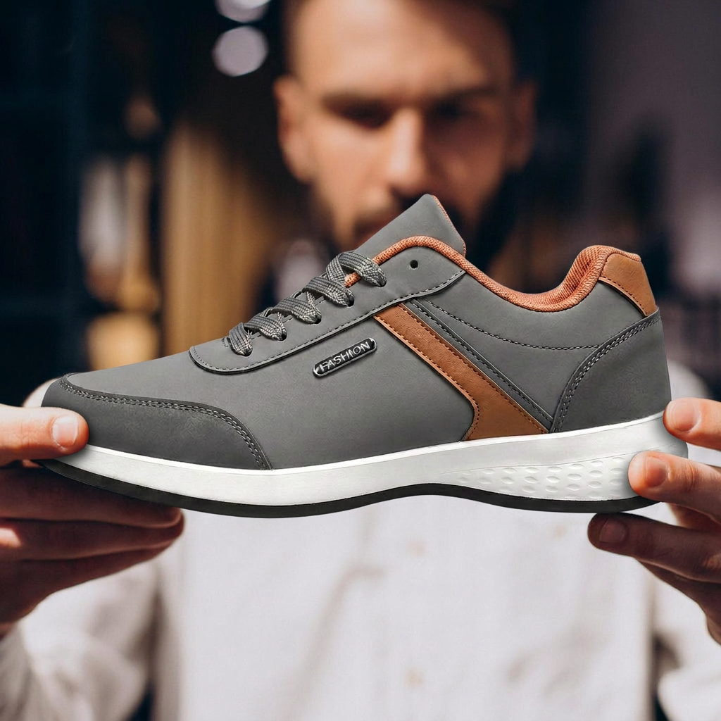 Ribbon — Stripe-Detailed Sneaker for Daily Wear