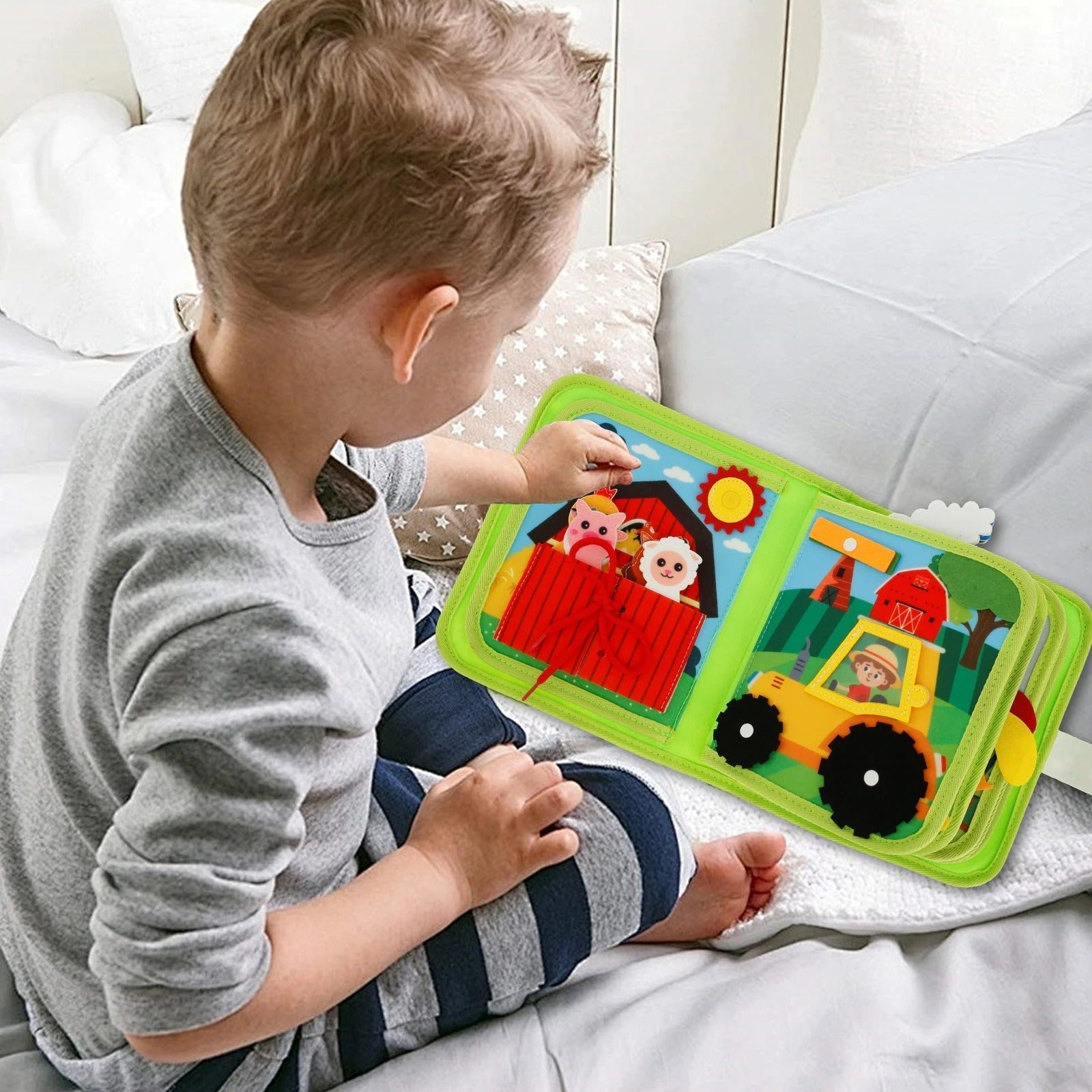 FarmTales Montessori Book – Learn & Play Adventure