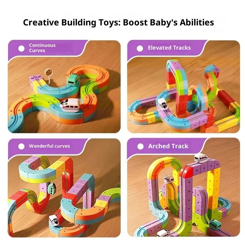 AuraTrack – Magic Rail Cube Track Toy