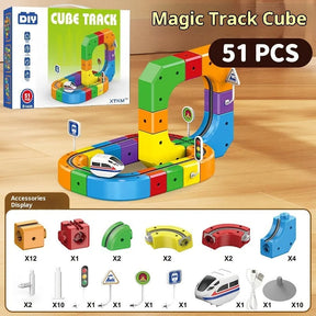 AuraTrack – Magic Rail Cube Track Toy