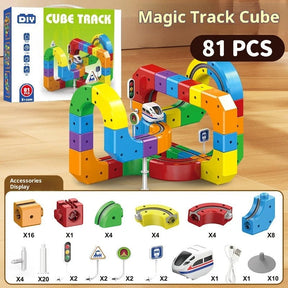 AuraTrack – Magic Rail Cube Track Toy