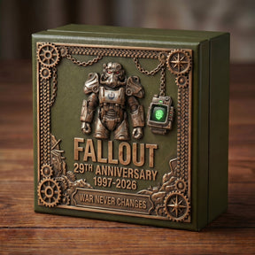 NukaRelic – Fallout Collectible Charm Keyring