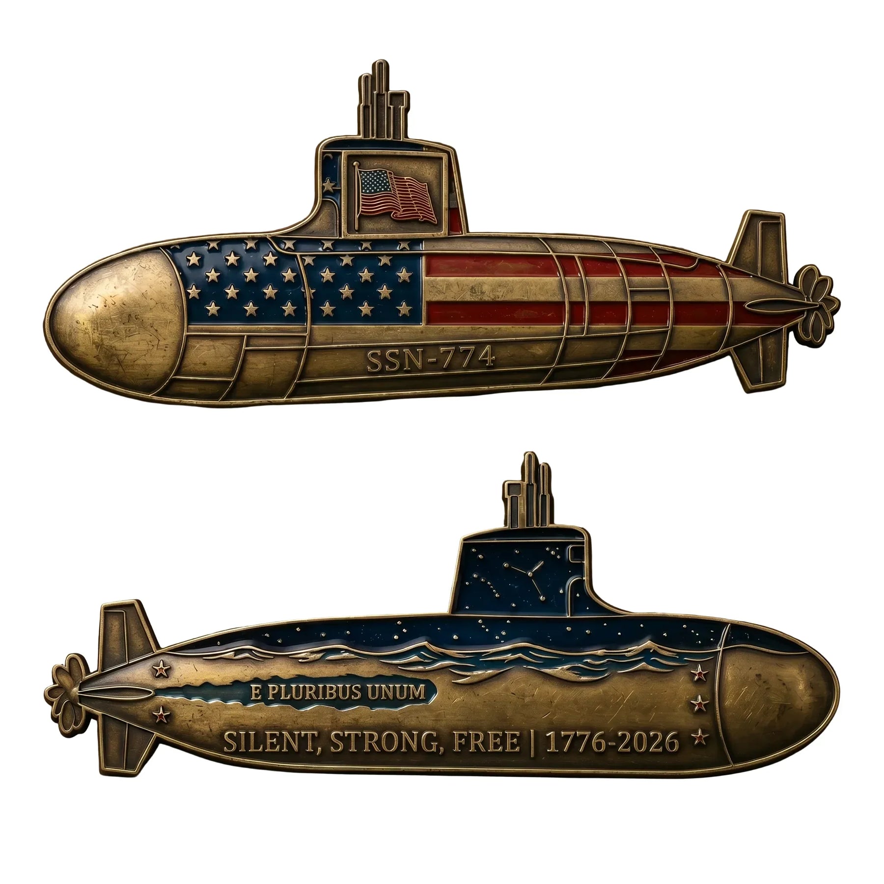 SteelOcean – SSN-774 Submarine Commemorative Coin