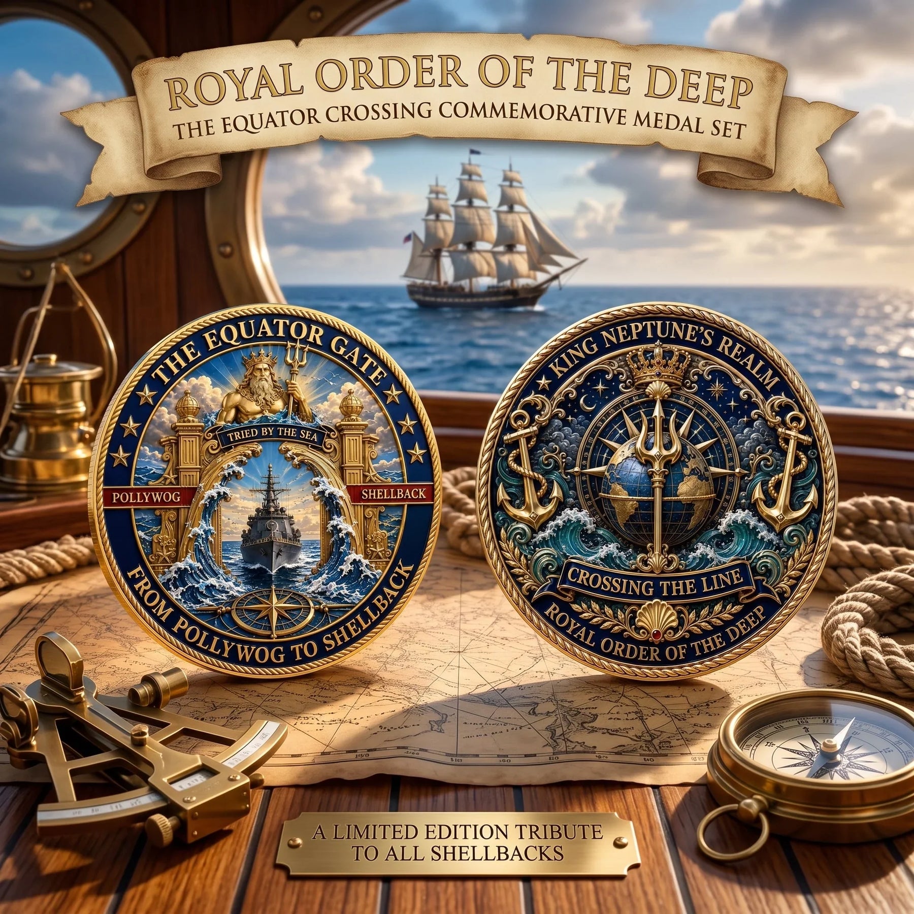 NeptuneMint – King Neptune Naval Tribute Medal
