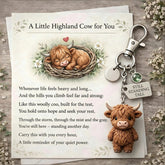 VistaCattle – Meaningful Highland Cow Gift Keychain