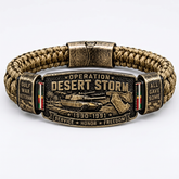 DesertHonor – Veteran Tribute Paracord Bracelet