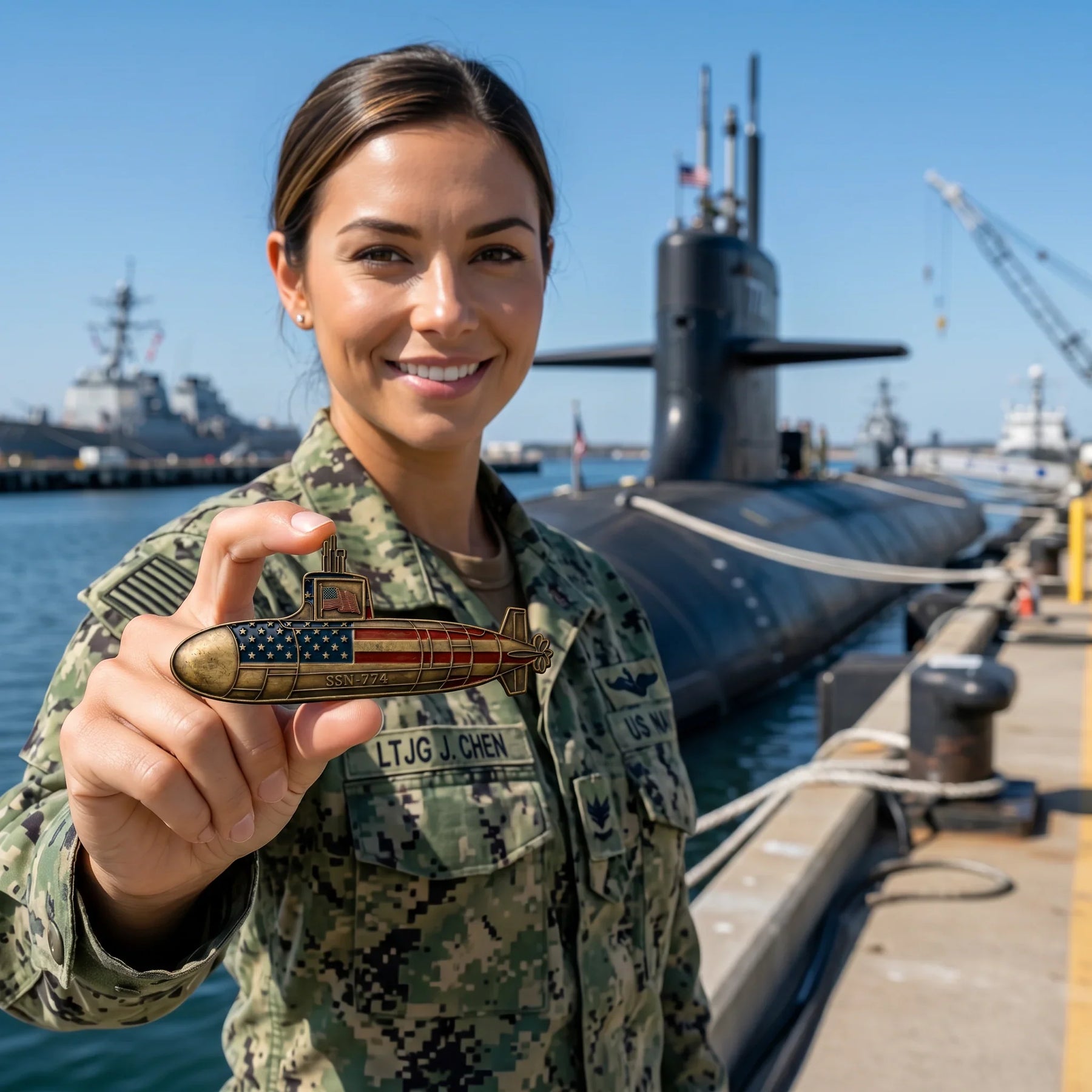 SteelOcean – SSN-774 Submarine Commemorative Coin