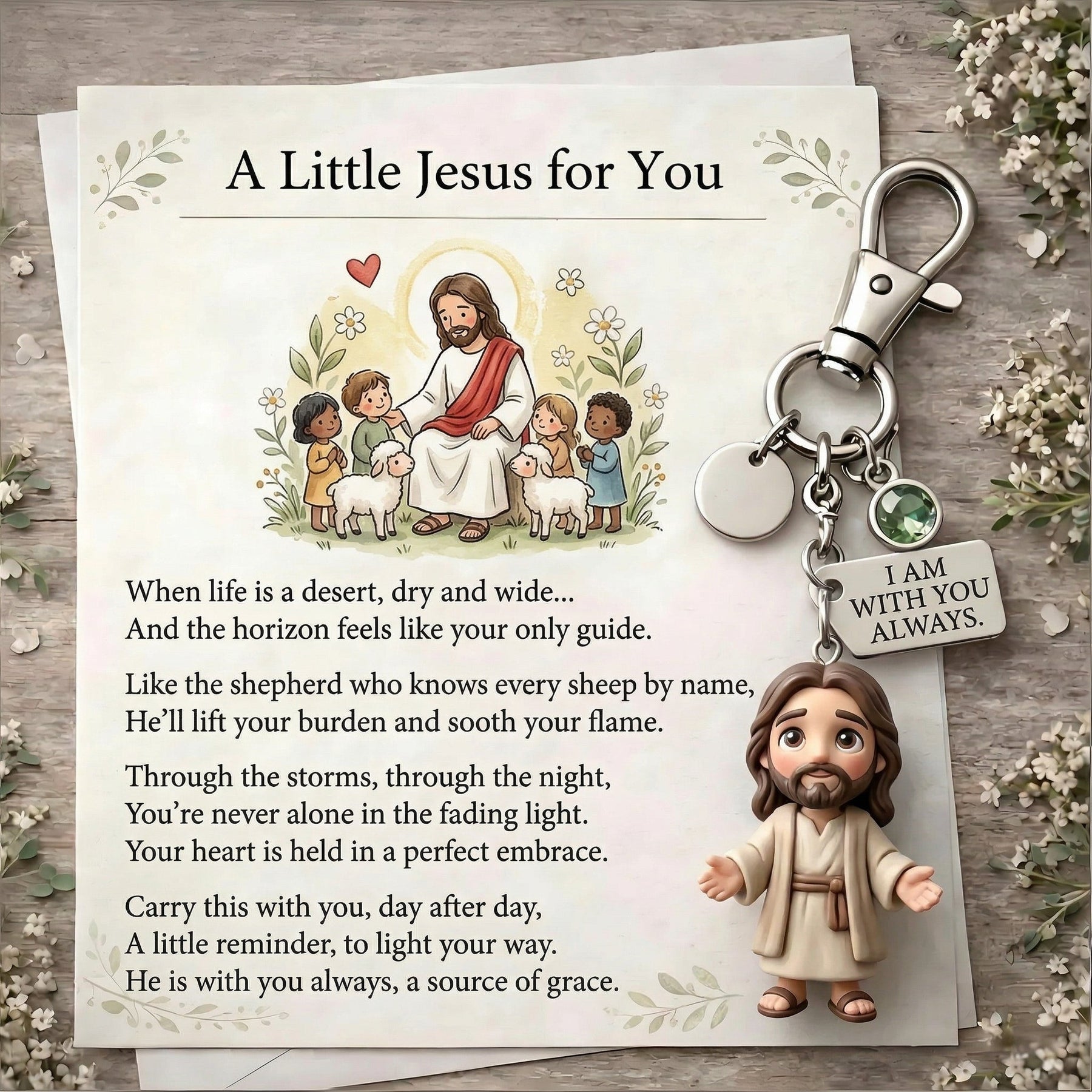 BlessedCarry – Jesus Comfort Charm