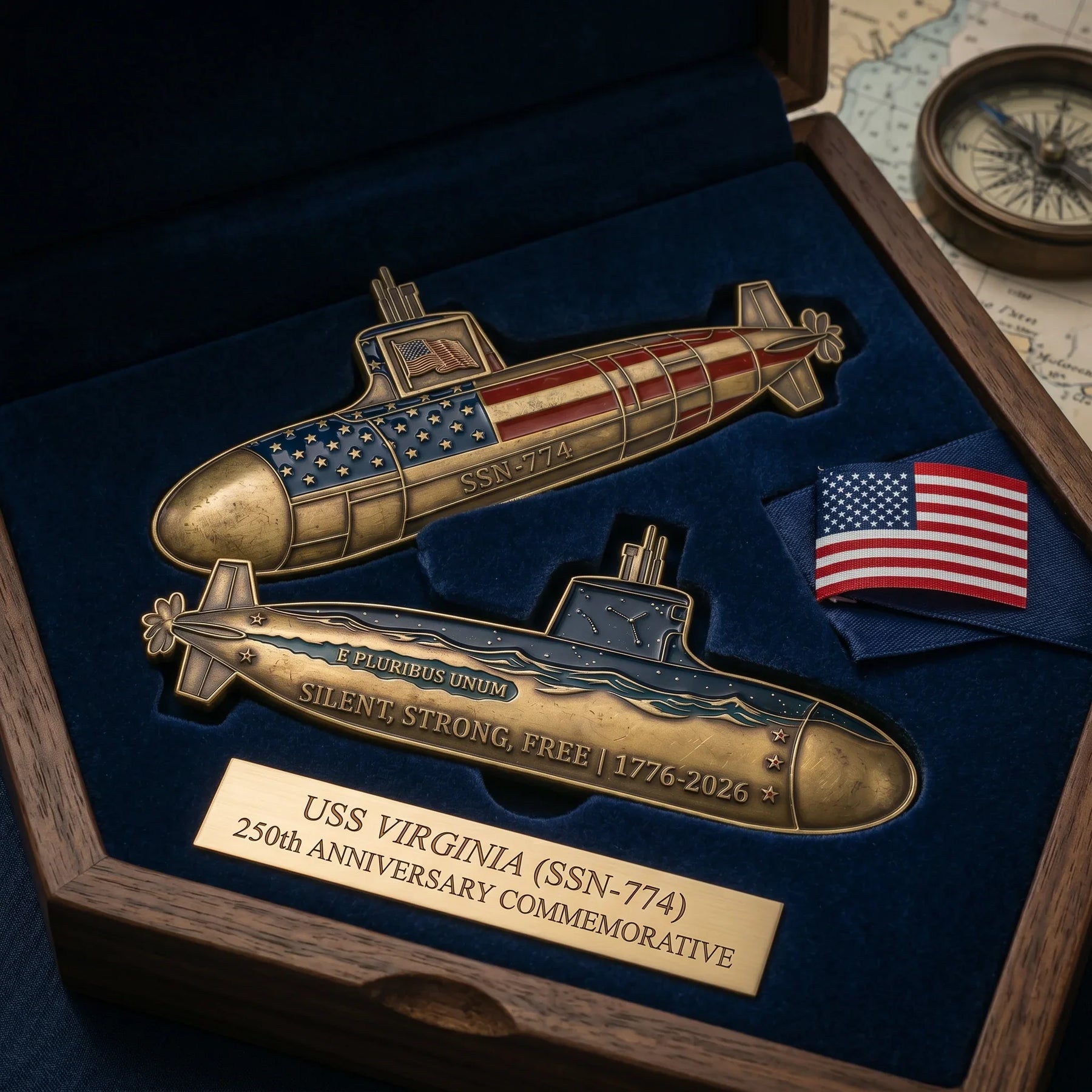 SteelOcean – SSN-774 Submarine Commemorative Coin