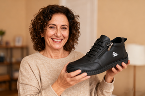 ComfortStride – Premium Orthopedic Leather Walking Shoes
