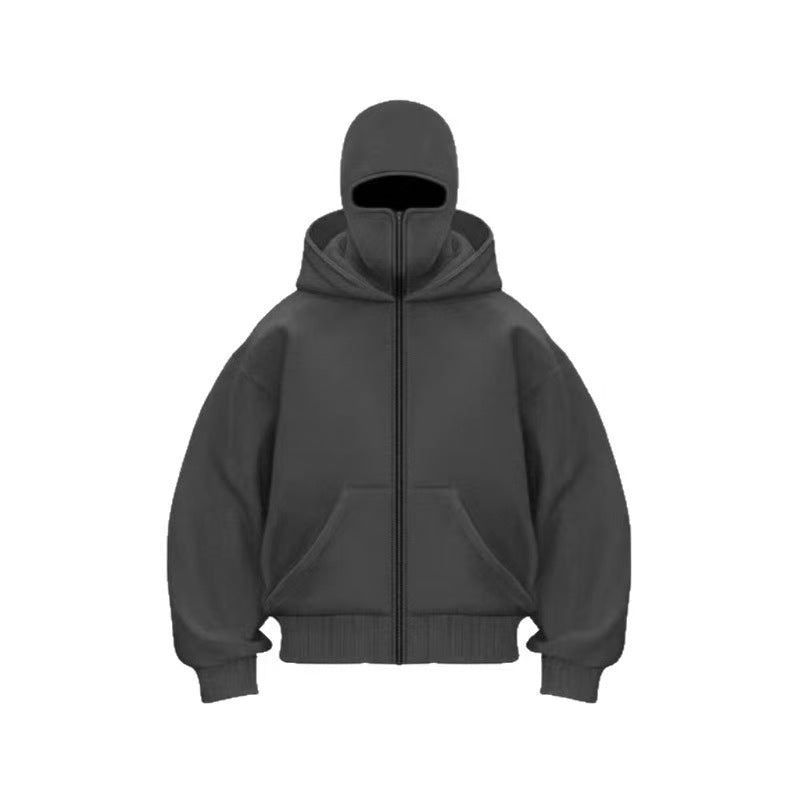 HideFit – Full Zip Mask Hoodie Jacket