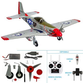 Warhawk Pro – P-51D RC Plane