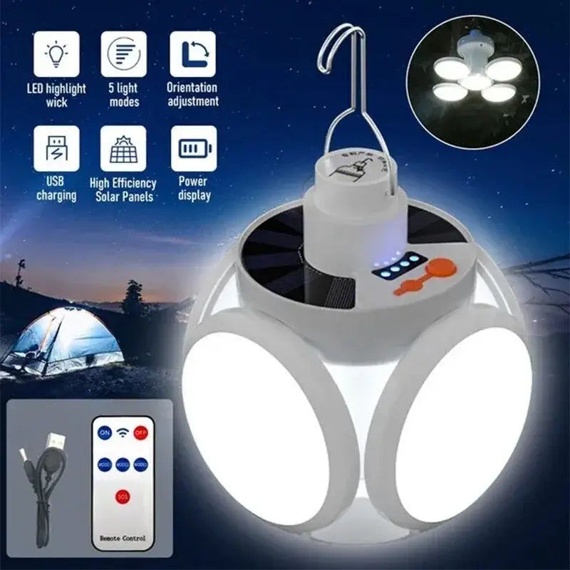 SolarFold - 2-in-1 Folding Solar Lantern
