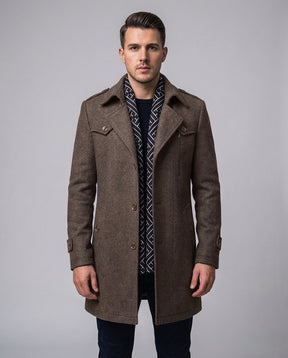 Kingsley™ Wool Jacket – Timeless British wool jacket for refined winter wear