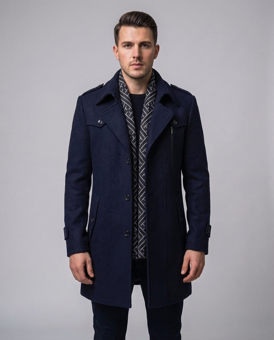 Kingsley™ Wool Jacket – Timeless British wool jacket for refined winter wear
