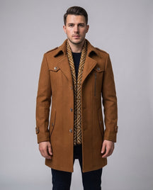 Kingsley™ Wool Jacket – Timeless British wool jacket for refined winter wear
