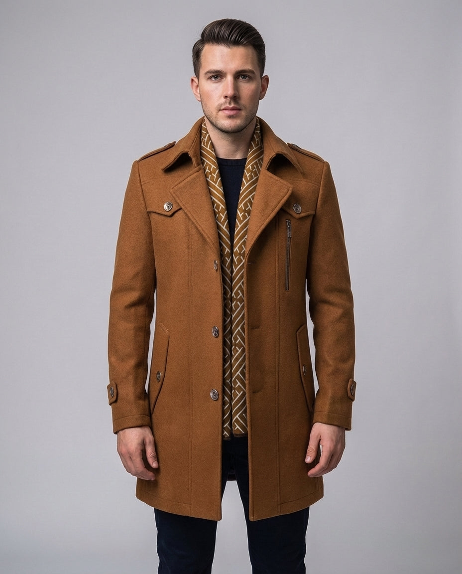 Kingsley™ Wool Jacket – Timeless British wool jacket for refined winter wear
